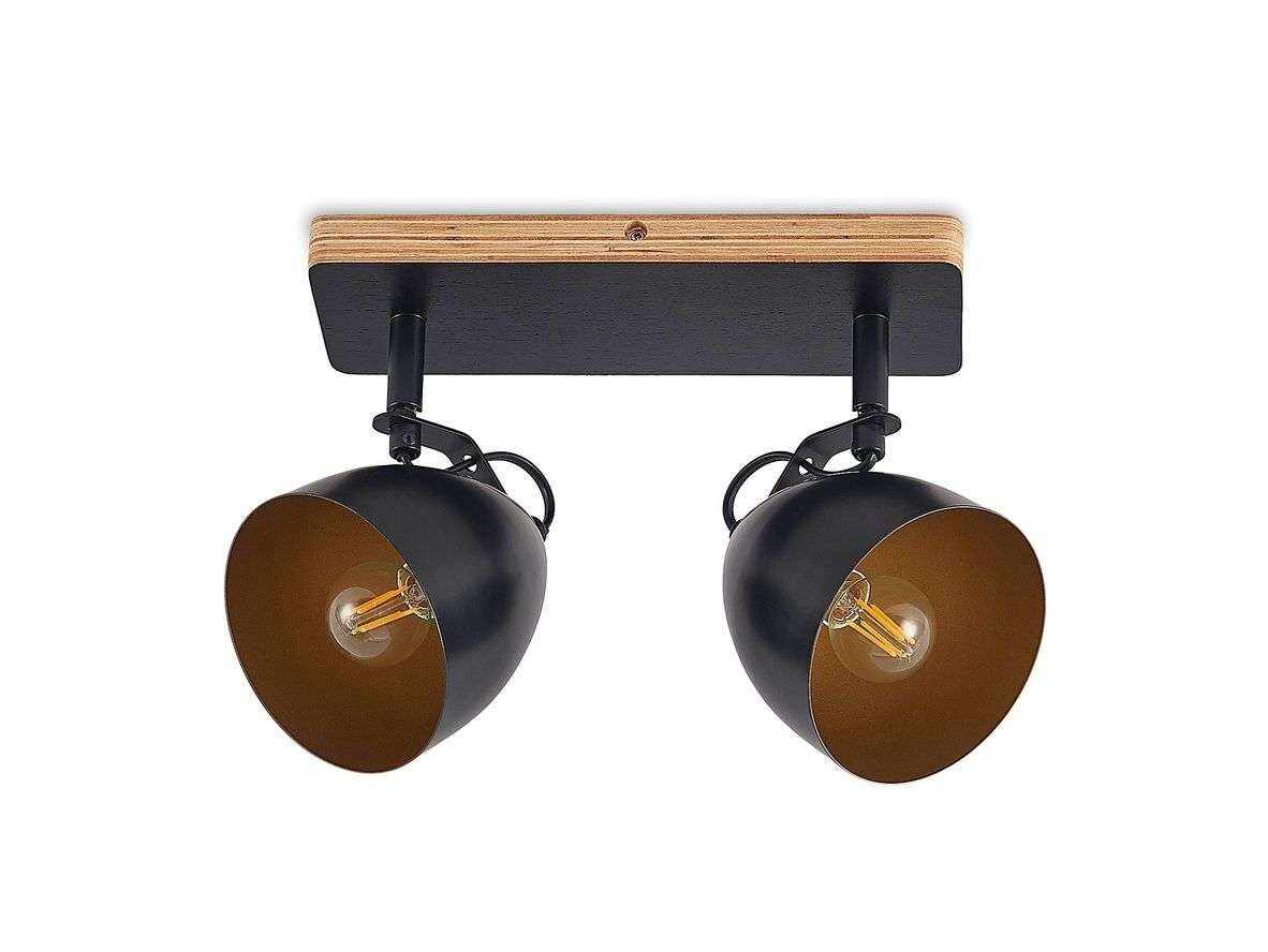 Lindby – Colton 2 Plafond Black/Gold Lindby