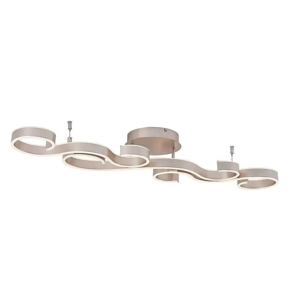 Lucande – Admira Plafond L101 Nickel