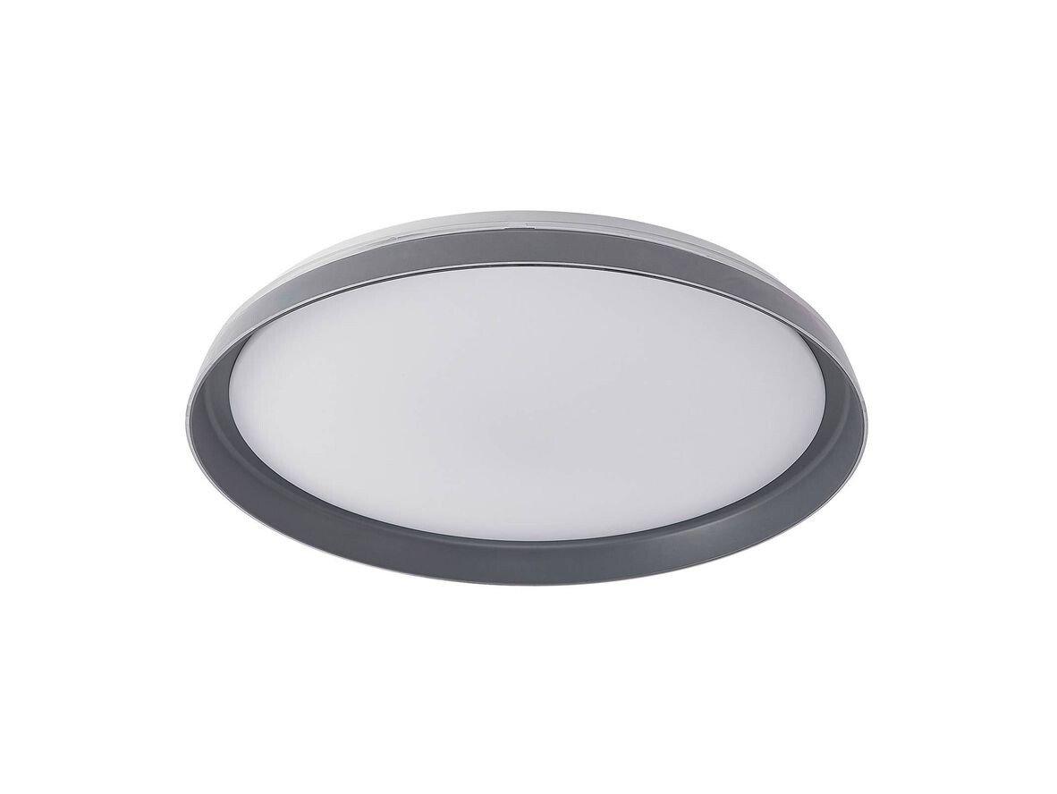 Lindby – Kuvan LED Plafond CCT Dim. Grey Lindby