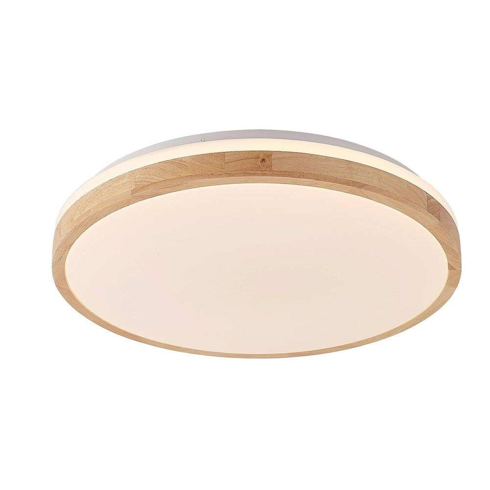 Lindby – Emiva Top Plafond Wood/White