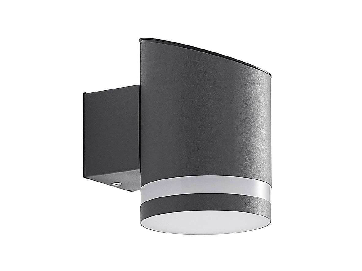 Lindby – Bentlas LED Solcelle Vägglampa Anthracite