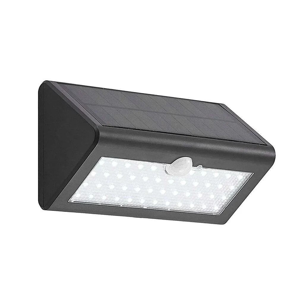 Lindby – Ladiro Solcelle Lampe w/Sensor Black