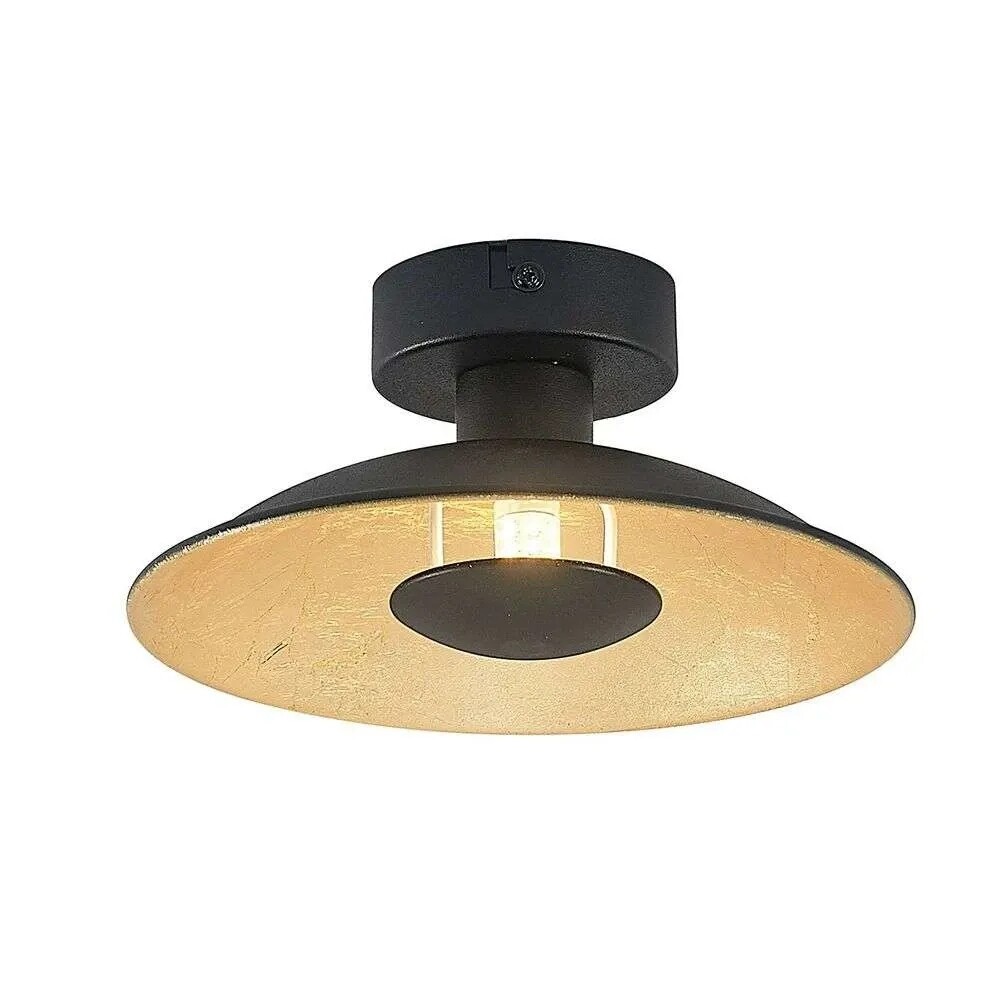 Lindby – Narisara Plafond Ø20 Black/Gold