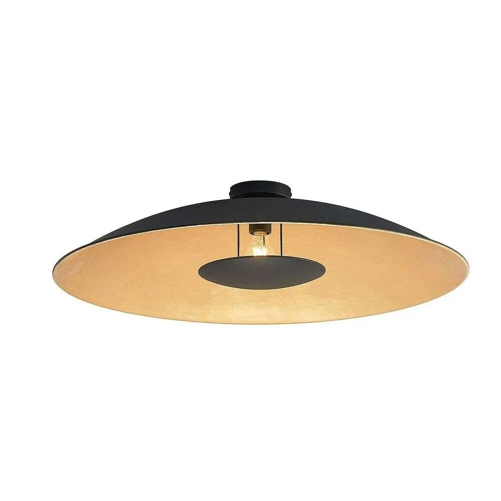 Lindby – Narisara Plafond Ø80 Black/Gold