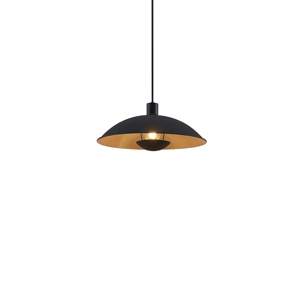 Lindby – Narisara Taklampa Ø40 Black/Gold