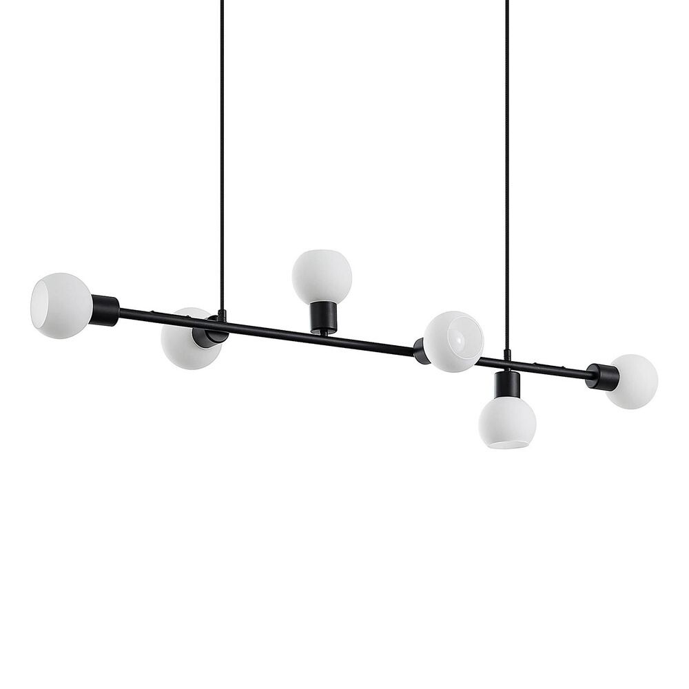 Lindby – Biscala Taklampa Black/Opal Lindby