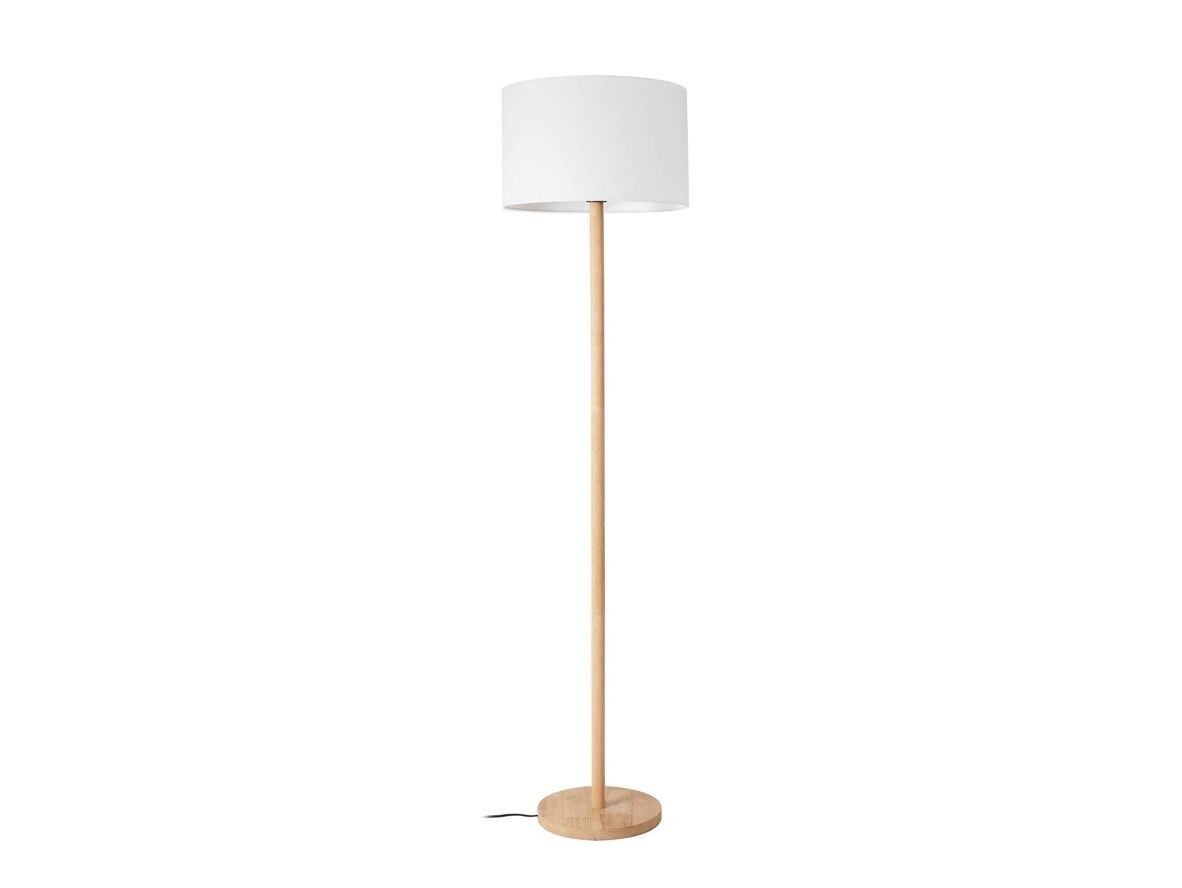 Lindby – Chava Golvlampa White/Wood Lindby