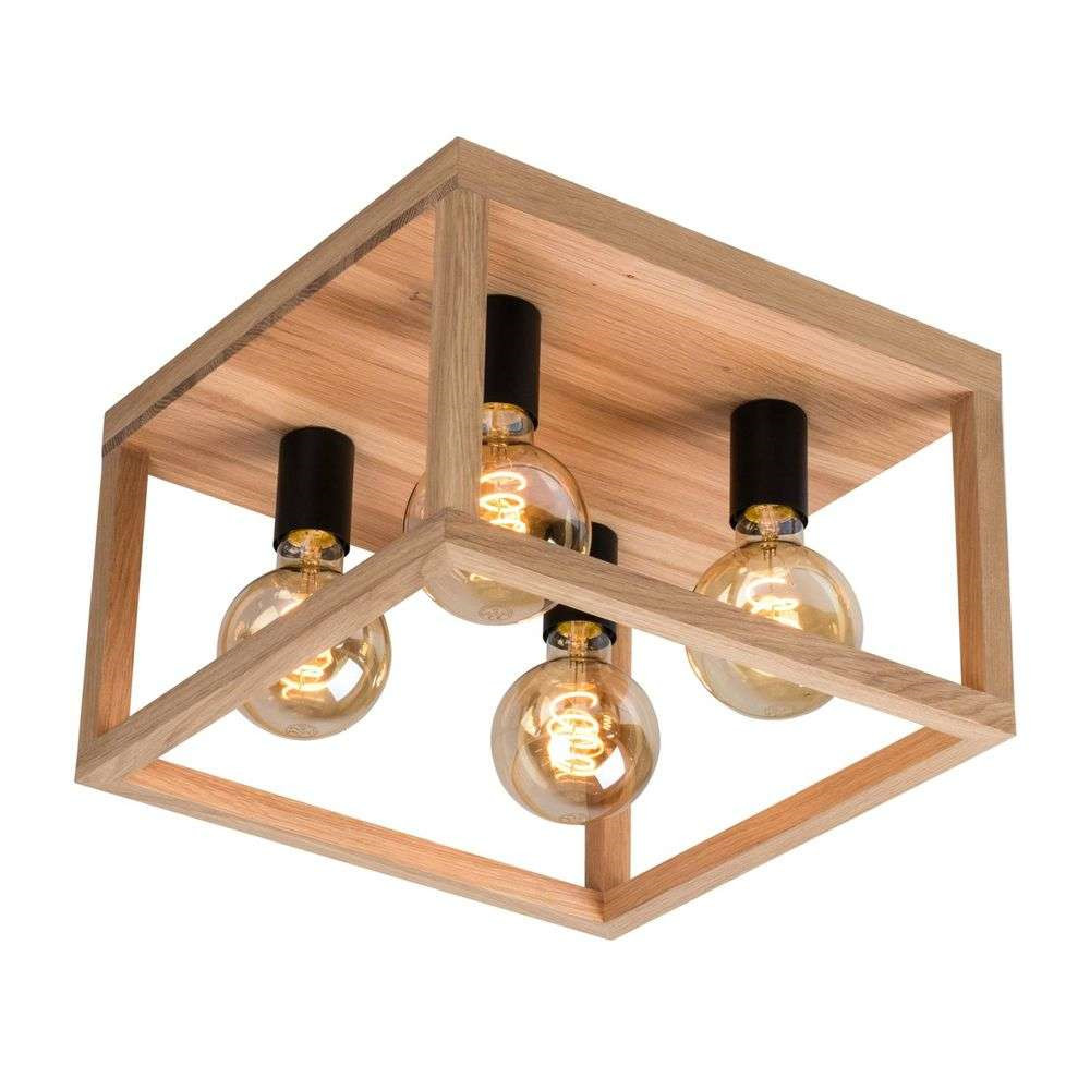 Envolight Rowan 4 Loftlampe Wood