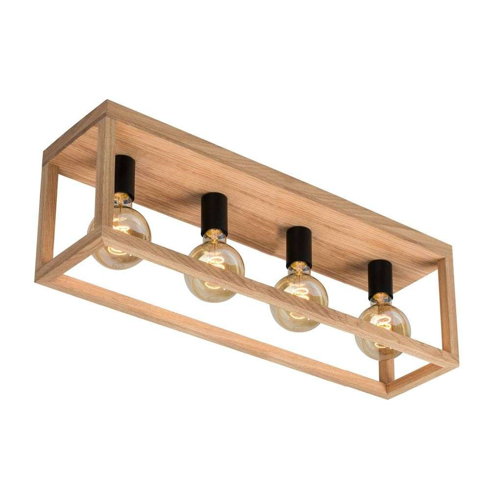 Envolight Rowan 4 Long Loftlampe Wood