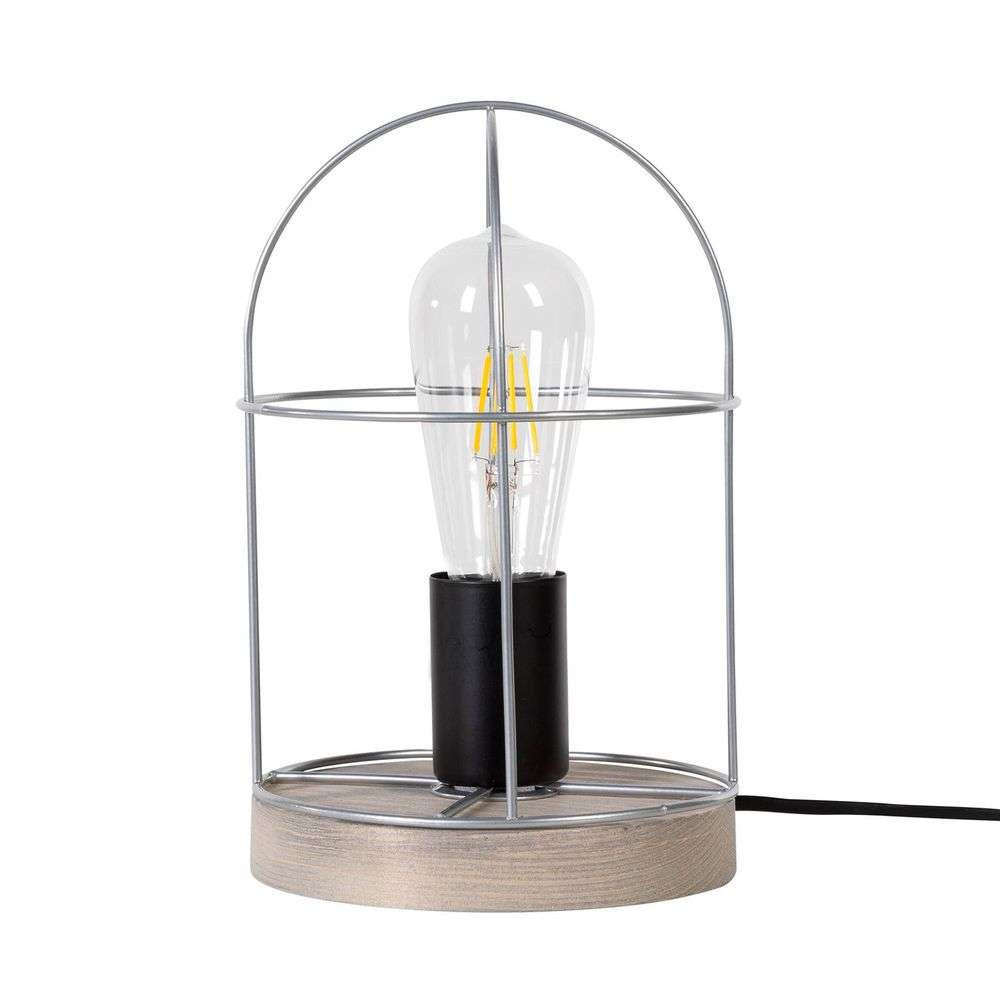 Envostar – Neptuna Bordslampa Grey Wood/Black/Grey