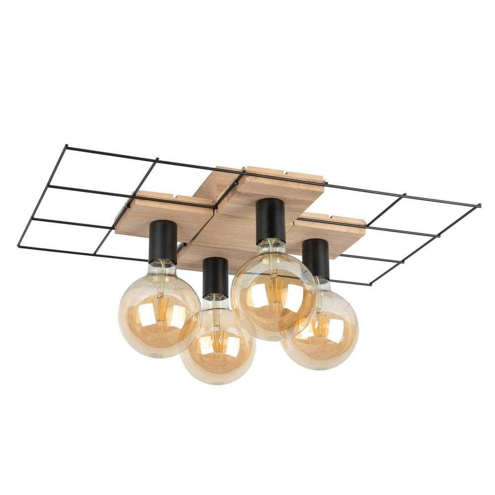 Envolight Bridge Together Loftlampe Black/Wood