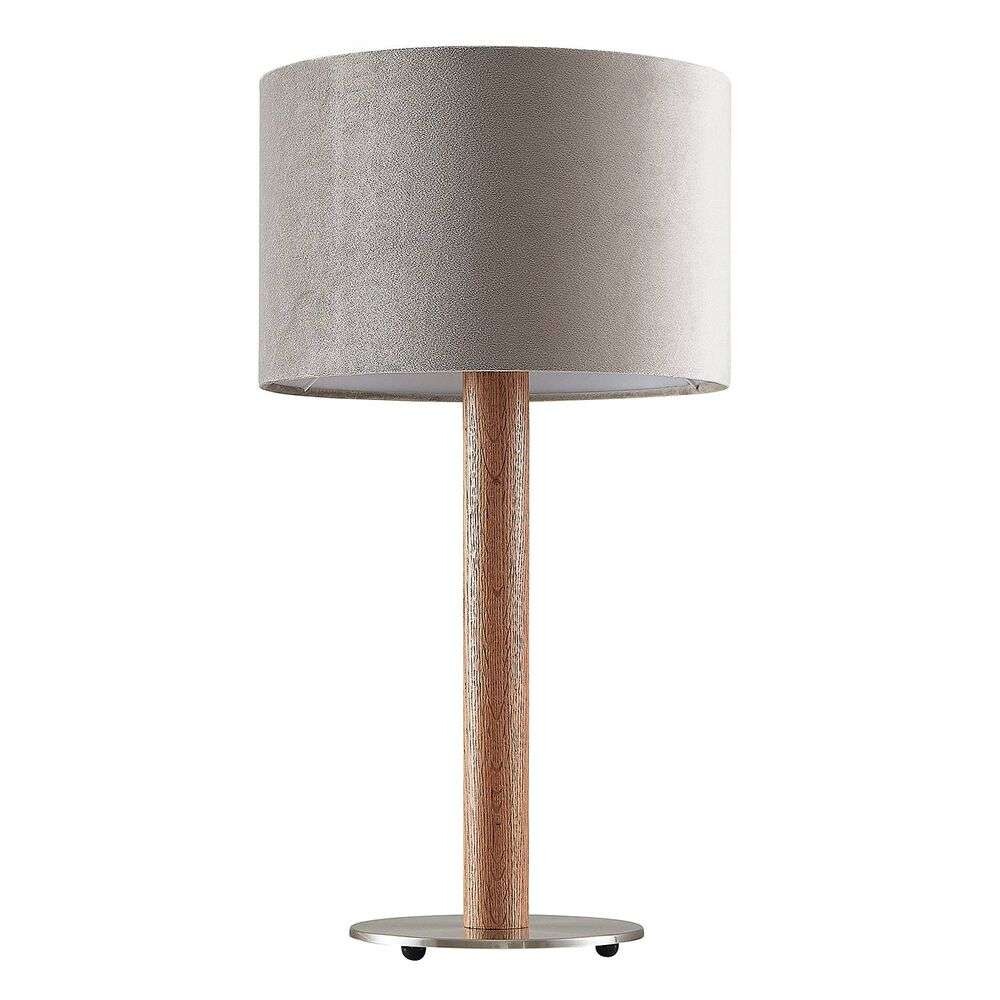 Lucande – Heily Cylinder Low Bordlampe Grey