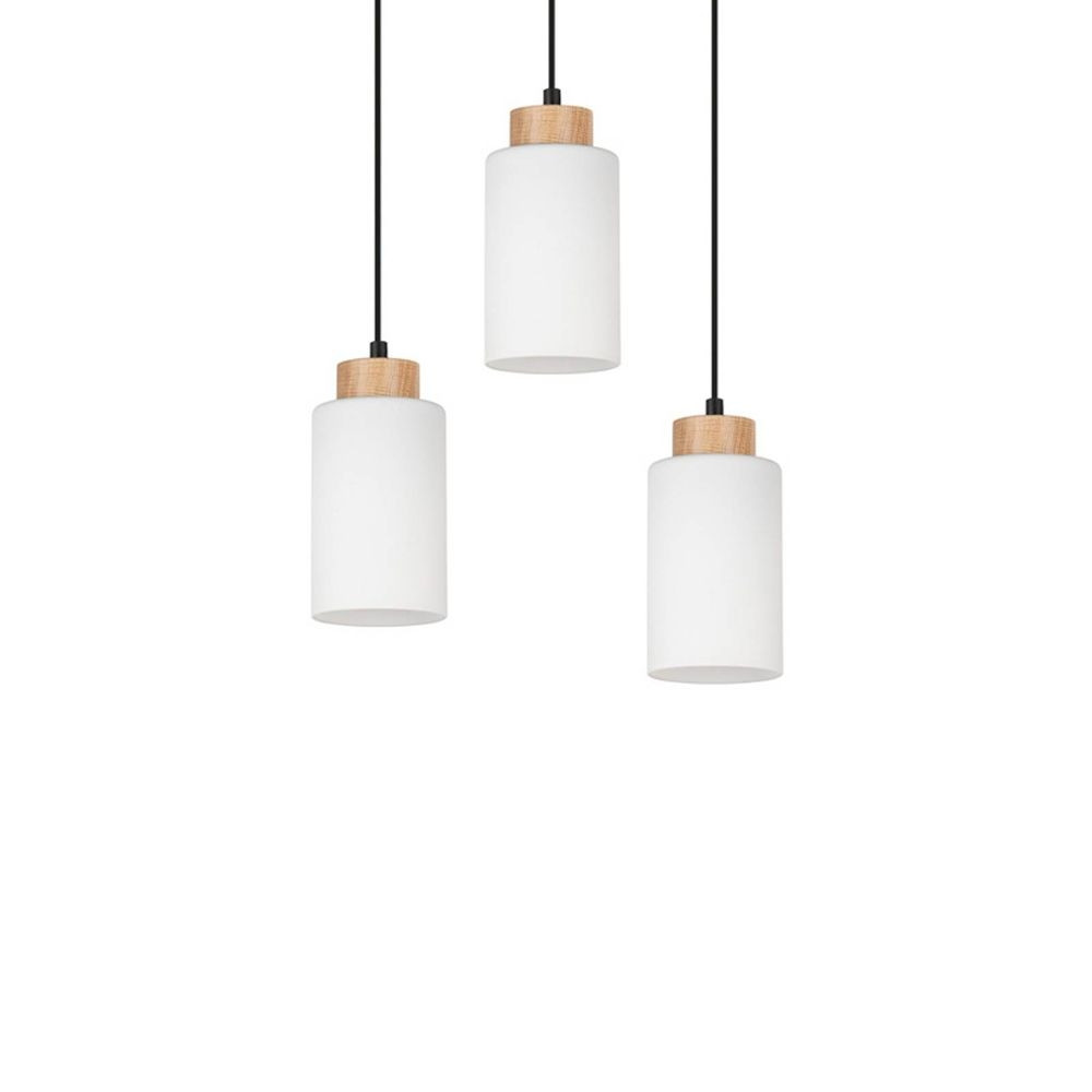 Envolight Talia Cluster Pendel Black/Wood/White