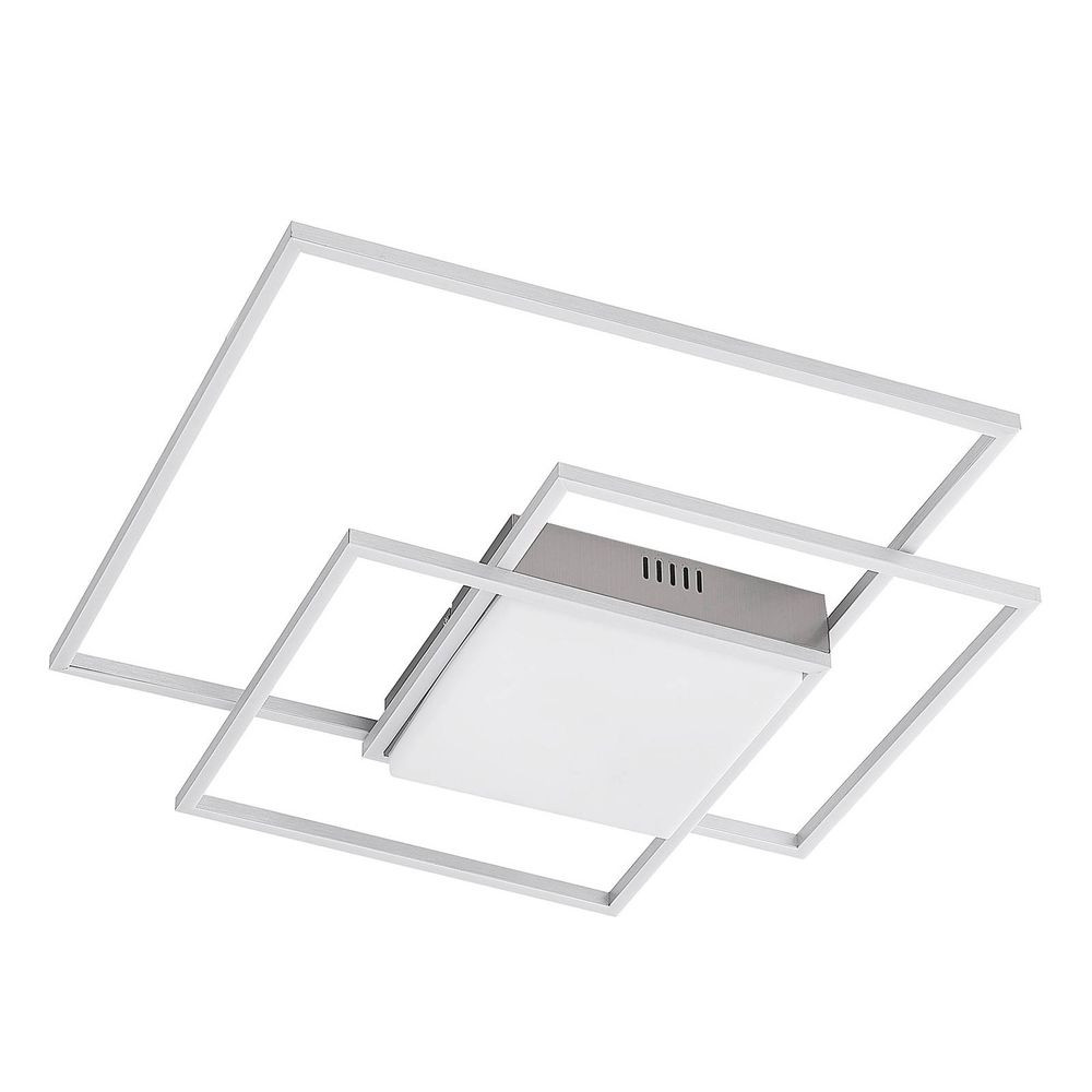 Lindby – Nelinka LED Plafond Nickel