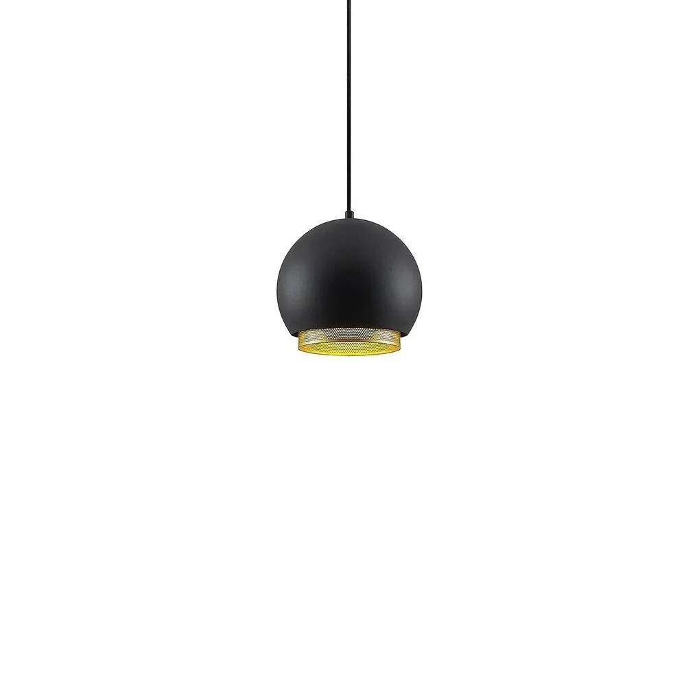 Lucande – Sivaniel Taklampa Ø25 Black/Gold