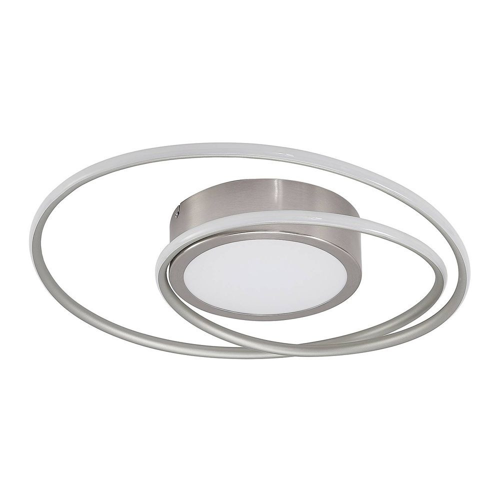 Image of Bovia LED Deckenleuchte Dim. 2700-6000K Nickel - Lindby bei Lampenmeister.ch