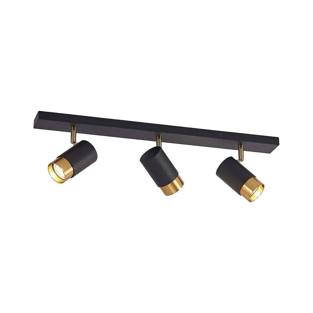 Arcchio Evaro 3 Loftlampe Black/Gold