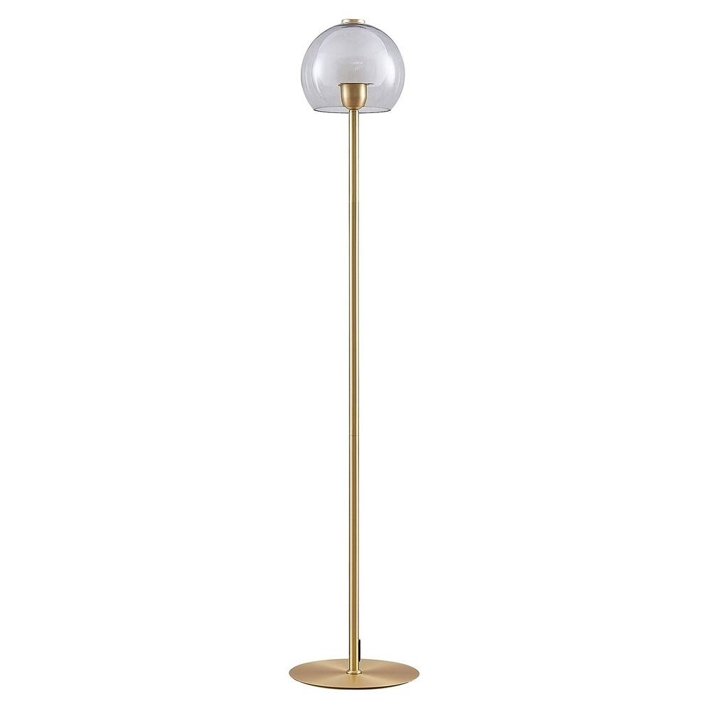 Lucande – Mylah Gulvlampe Brass