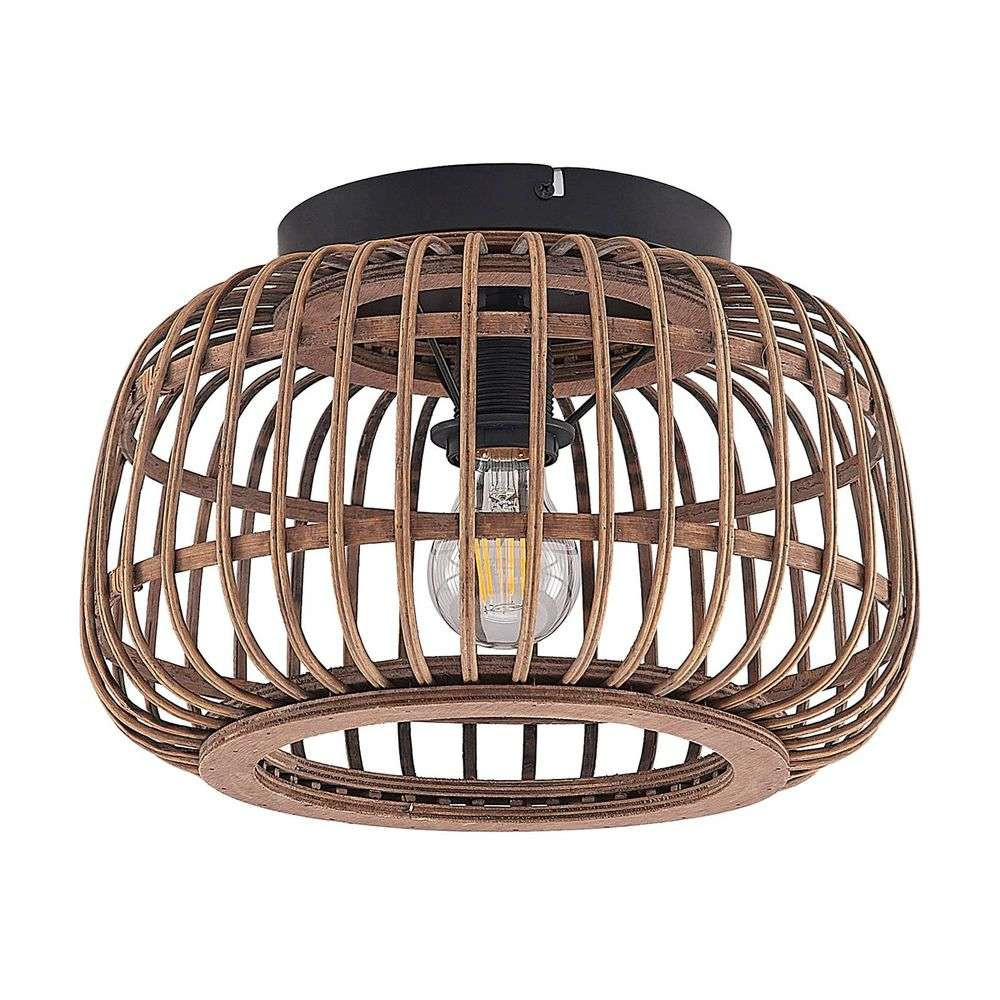 Lindby – Bominio Loftlampe Ø33 Wood