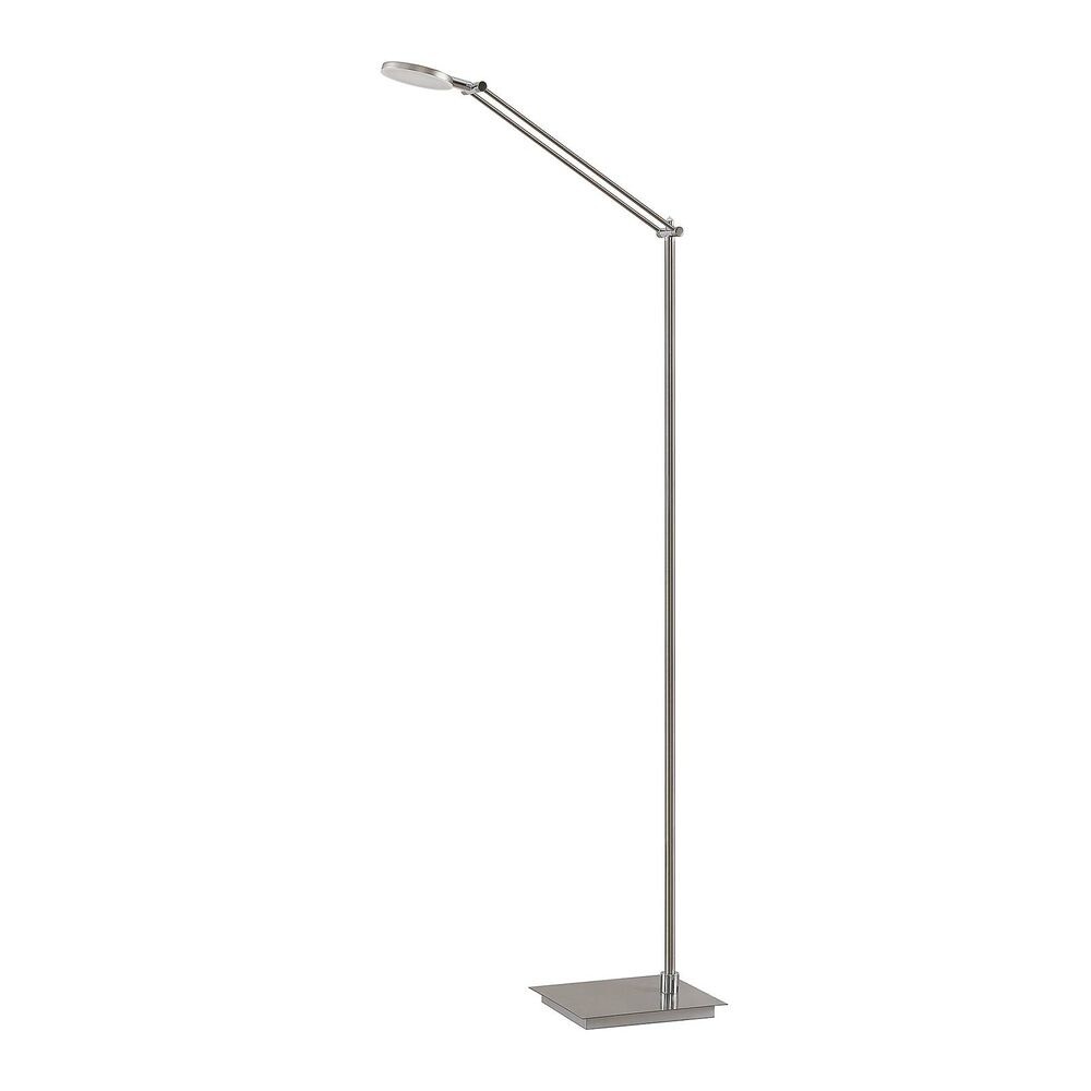 Lucande – Joziah LED Gulvlampe Nickel