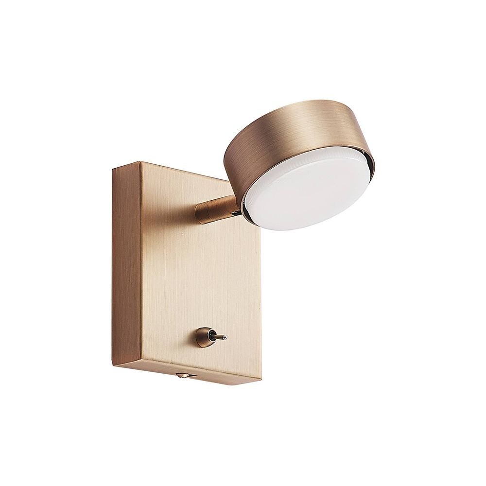 Lindby – Kaylou Short Vägglampa Bronze Lindby