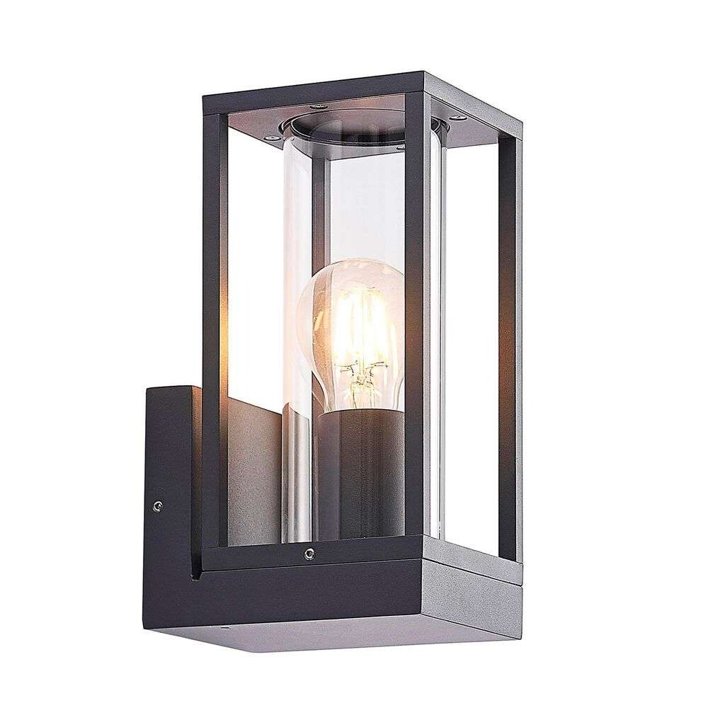 Lindby – Giavanna Utomhus Vägglampa H24,5 Dark Grey Lindby