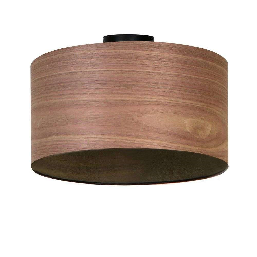 Envolight Veneer Loftlampe Ø55 Walnut