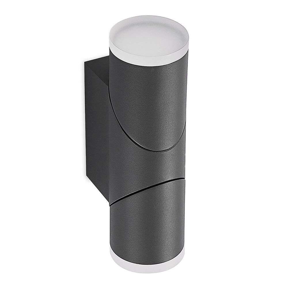 Lindby – Aspyn 2 Utomhus Vägglampa Dark Grey