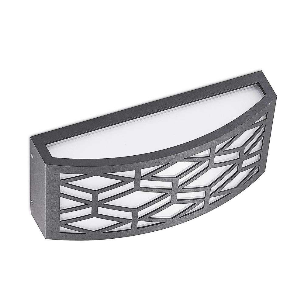 Lindby – Jakari Deco Utomhus Vägglampa Dark Grey