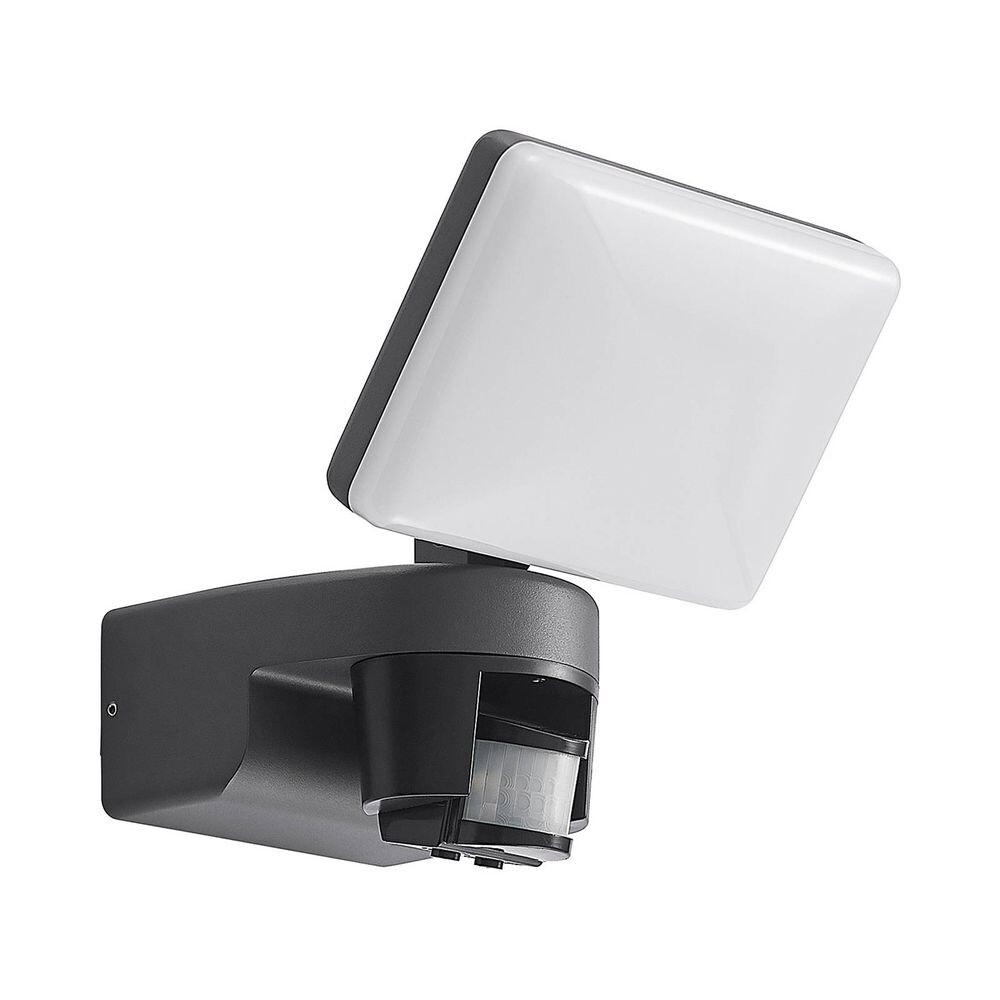 Lindby – Melamika Utomhus Vägglampa w/Sensor Dark Grey