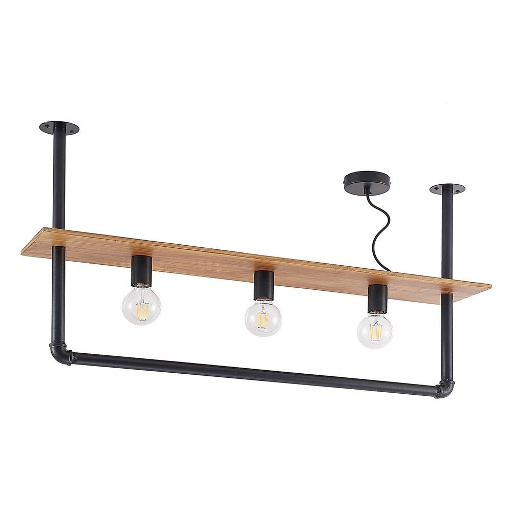 Lindby – Kirista 3 Loftlampe Wood