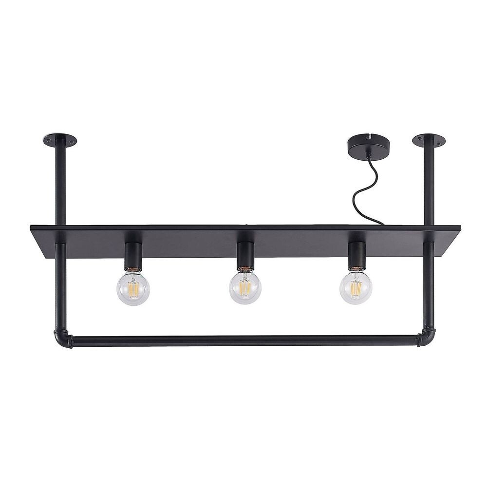 Lindby – Kirista 3 Loftlampe Black