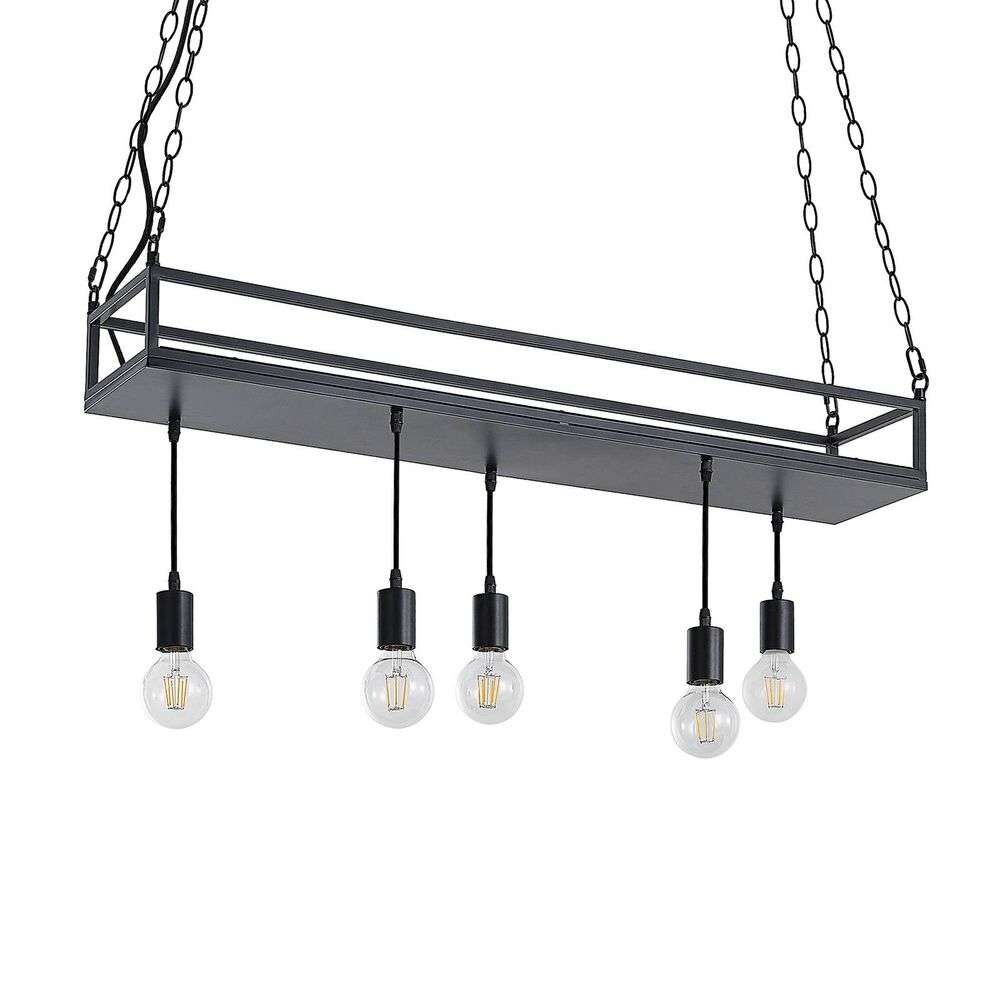 Lindby – Kirista 5 Taklampa Black