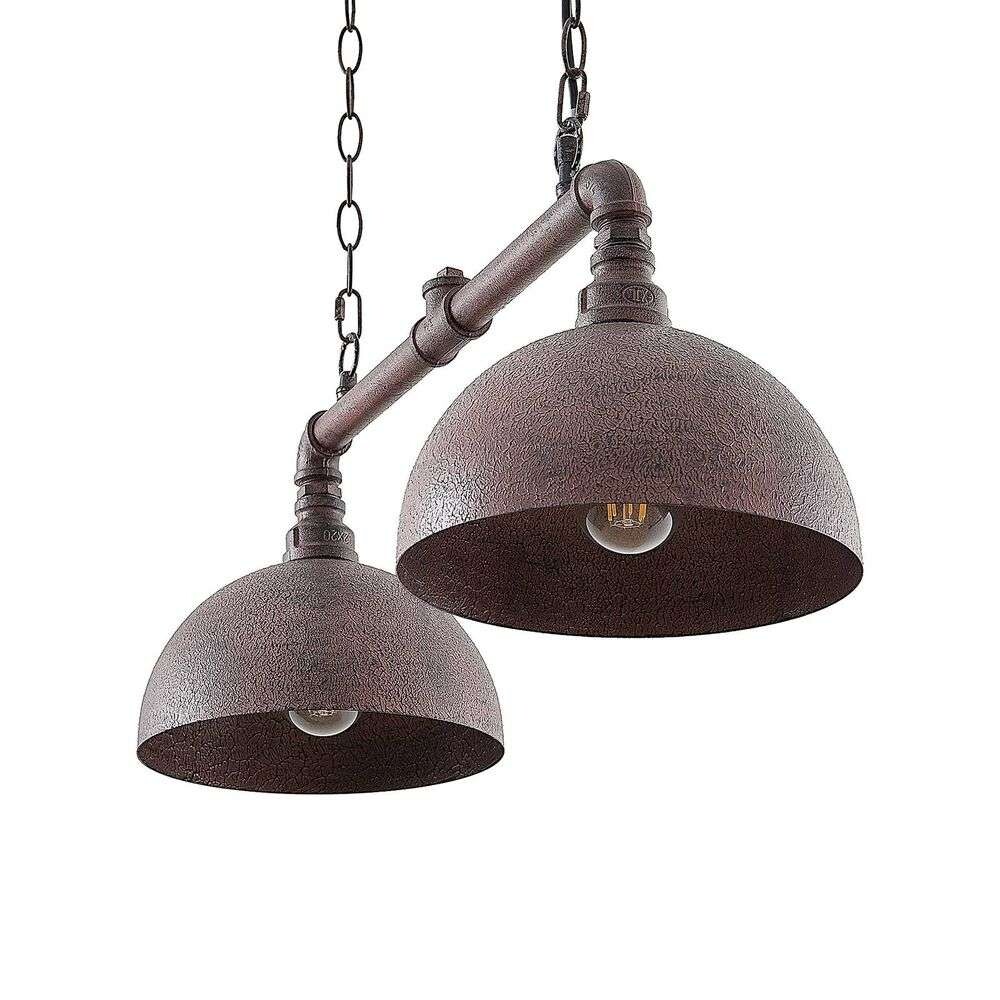 Lindby – Truett 2 Taklampa Rust Lindby