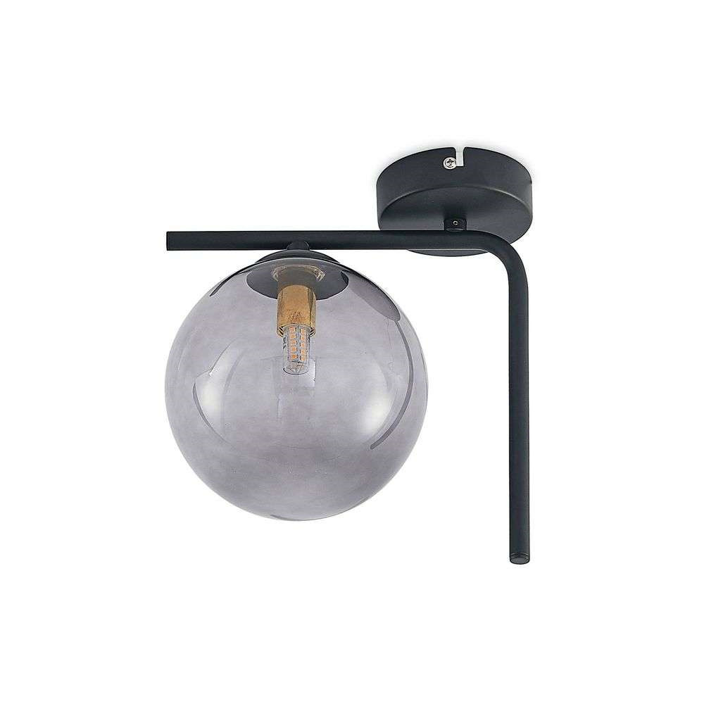 Lindby – Sugiava Væg-/Loftlampe Black