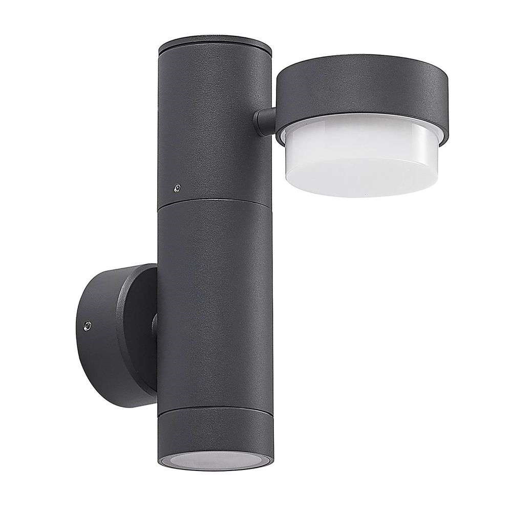 Lucande – Marvella 2 Utomhus Vägglampa Dark Grey