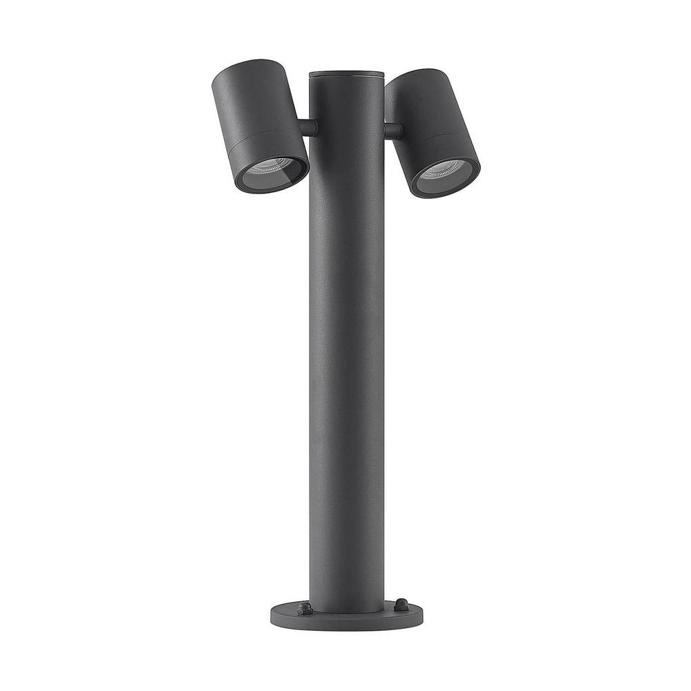 Lucande – Maloney 2 Trädgårdslampa H50 Dark Grey