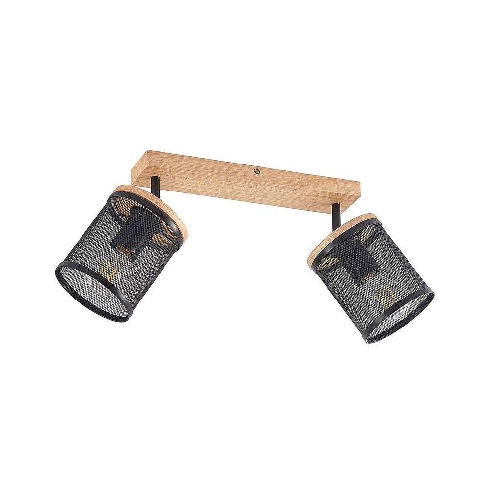 Lindby – Kiriya 2 Plafond Black/Wood