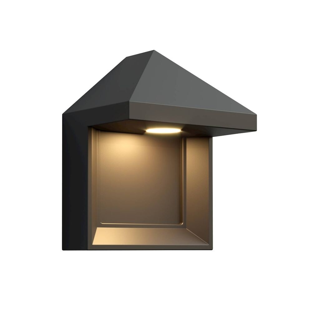 Lucande - Zalinda Utendørs Vegglampe Dark Grey Lucande