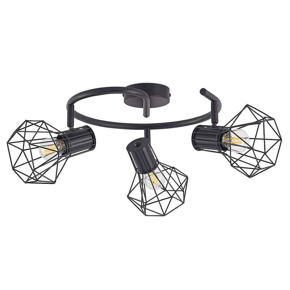 Lindby – Skandero 3 Loftlampe Black