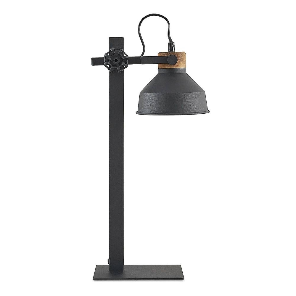 Lindby – Nefeli Bordlampe Black/Wood