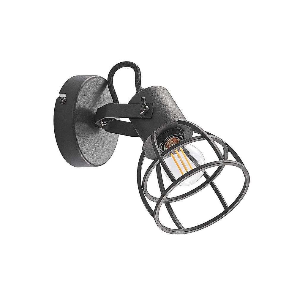 Lindby – Flintos Vägglampa Black Lindby