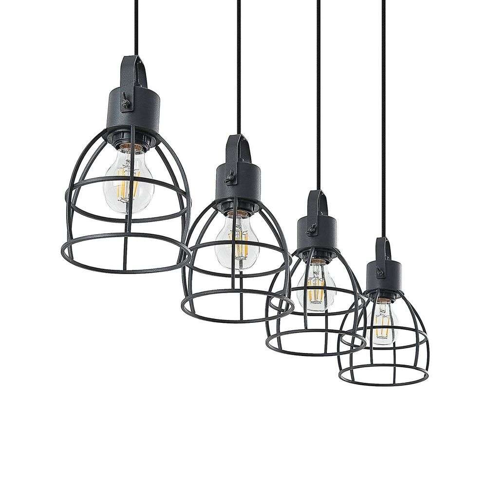 Lindby – Flintos 4 Taklampa Black