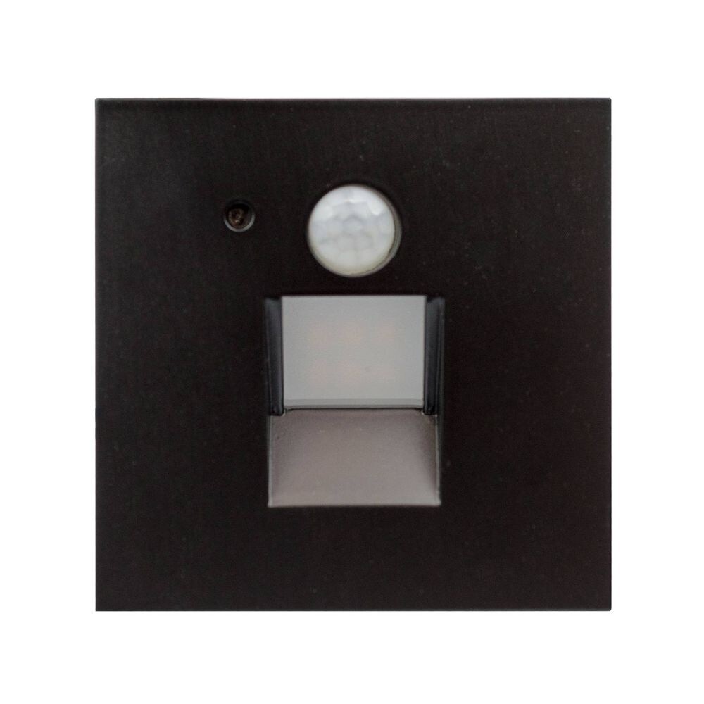 Bilde av Arcchio - Neru Square Led Innbyggings Vegglampe W/sensor Black Arcchio