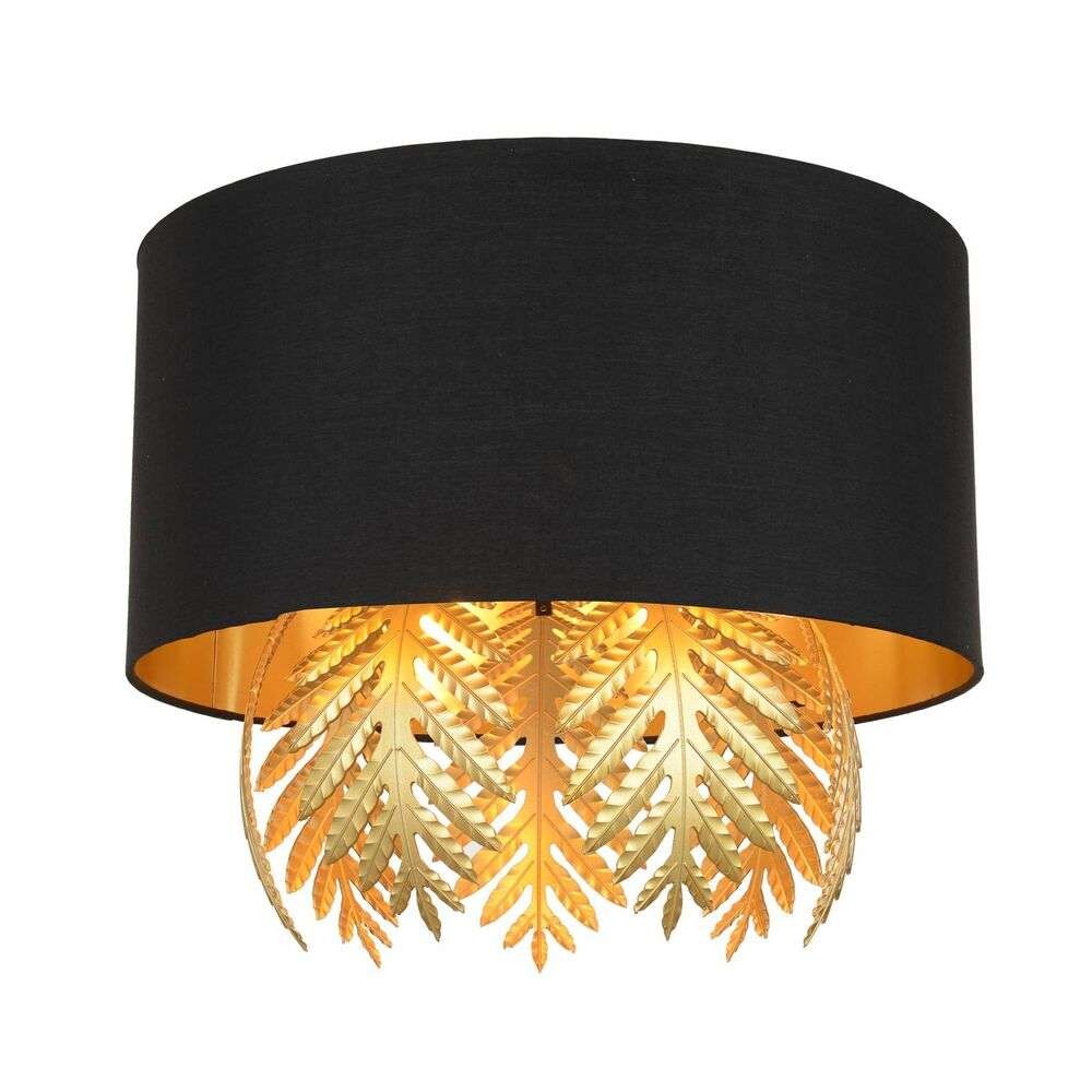 Lucande – Malviras Plafond Black/Gold