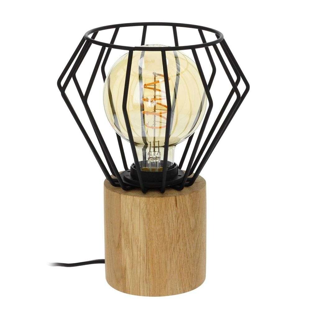 Envostar – Vento Bordslampa Black/Oak