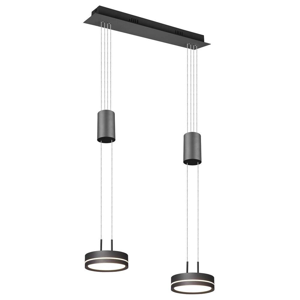 Lindby – Eilika 2 Taklampa Anthracite Lindby