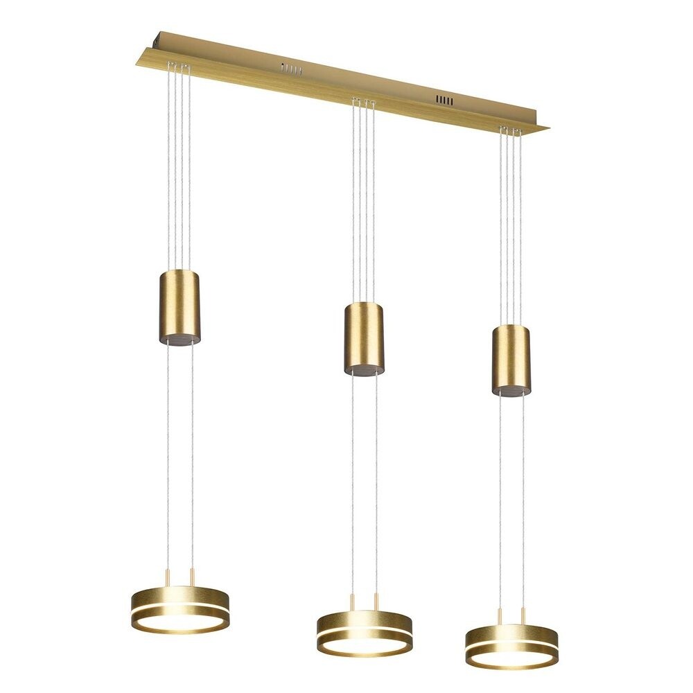 Lindby – Eilika 3 Taklampa Brass Lindby