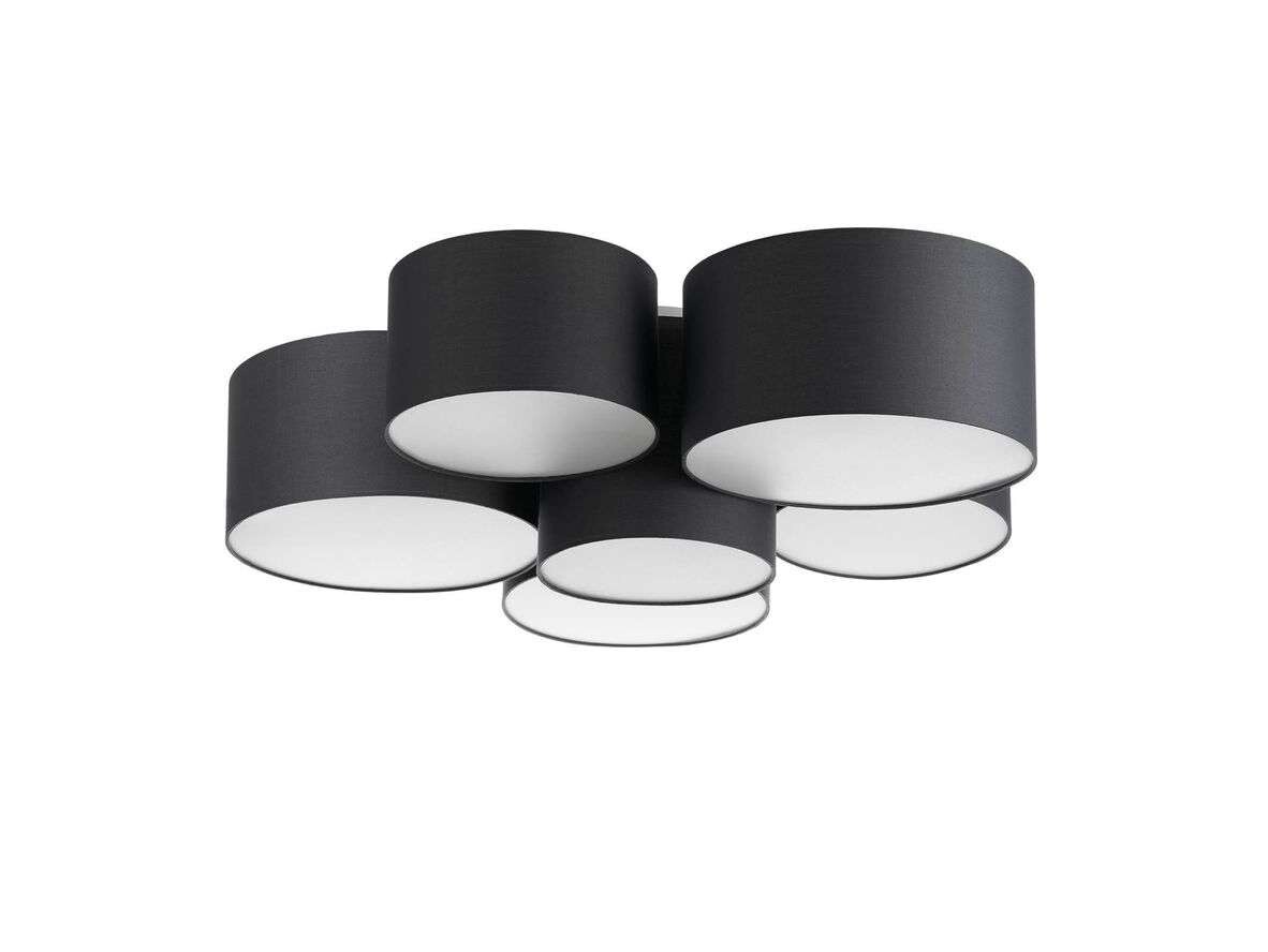 Lindby – Maureka 6 PlafondDark Grey