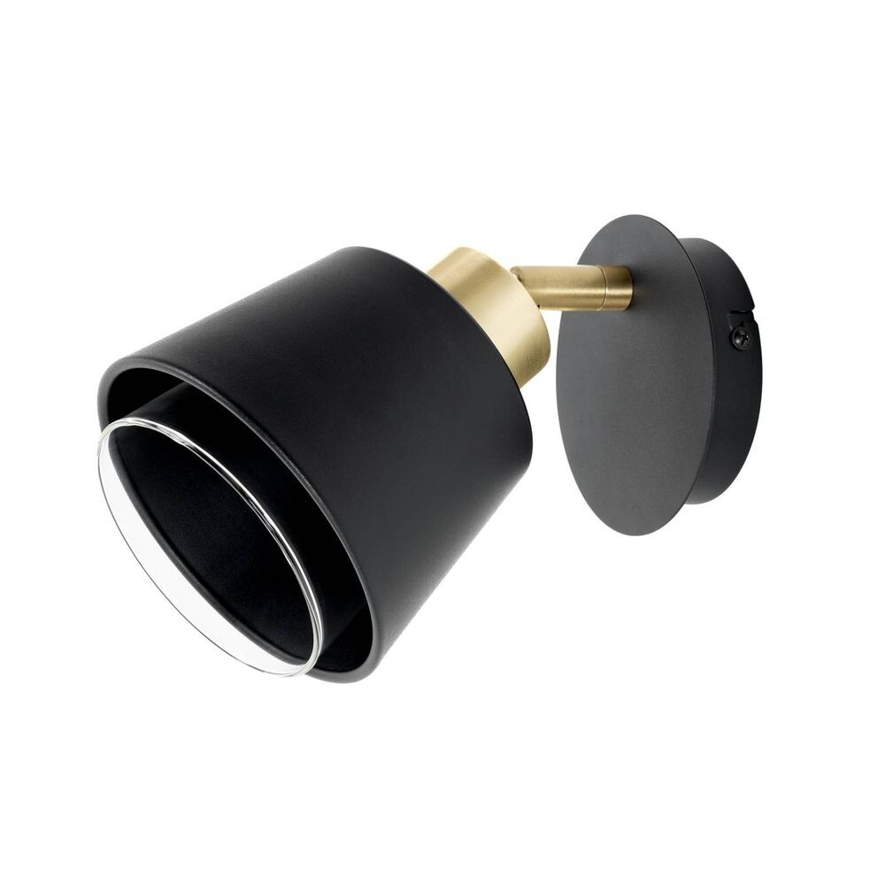 Lindby – Cosoma Væglampe Brass/Black Lindby